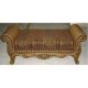Gorgeous&elegant Brantley Chenille Damask Carved Sofa,  94  Long. Post-1950 photo 2