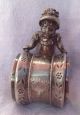 Charming Victorian Antique Kate Greenaway Girl Figural Silverplate Napkin Ring Napkin Rings & Clips photo 1