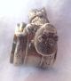 Charming Victorian Antique Kate Greenaway Girl Figural Silverplate Napkin Ring Napkin Rings & Clips photo 7