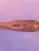Sterling Silver Mustard Spoons X 2 Sterling Silver (.925) photo 3