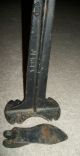 Antique Cobbler Shoemaker Repair Shoe Form Mold On Stand Cast Iron Ls Jersey Primitives photo 1