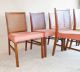 Set Of Six,  Mid Century,  Caned,  Dining Chairs By Drexel Heritage.  Eames Era Post-1950 photo 3