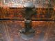 Antique Large Embossed Leather Letter Box Caddy Europe Boxes photo 9
