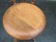 51341 Antique Victorian Adjustable Piano Stool Chair With Back 1900-1950 photo 5