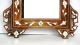 Group19th Mother Of Pearl Inlaid Pair Wall Shelf And Mirror Middle East photo 5