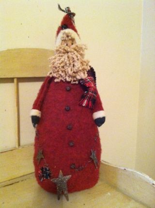 Hand Crafted Santa Doll photo