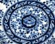 Antique Delft Faience Blue & White Pottery Fluted Bowl Compote Platters & Trays photo 3