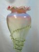 Fantastic Antique Rubina Verde Epergne With Bulbous Flower - Form Vases Other photo 9
