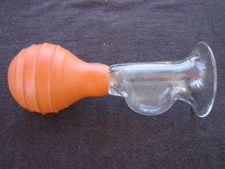Vintage Antique Kantleek Glass Breast Pump Nr photo