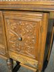 Gorgeous Vintage Spanish Revival Buffet W Mirror Carved Ornate Sideboard Post-1950 photo 7
