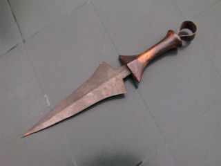 Congo Old African Knife Ancien Couteau D ' Afrique Tetela photo