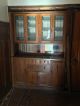 Vntage Arts & Craft Style Paneled Room With Built - In China Cabinet 1900-1950 photo 1