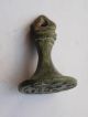 Very Rare Condition Early Medieval Bronze Seal 12/13th Century Ad. British photo 1