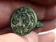 Very Rare Condition Early Medieval Bronze Seal 12/13th Century Ad. British photo 2