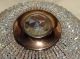 Antique Gold Tone Metal Czech Crystal Beaded Ceiling Sconce 10.  5 