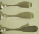 3 Antique R&w Wilson 54g Coin Silver Spoons - Vintage - Philadelphia Pa Other photo 1
