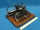 Antique 19thc Blickensderfer Model No 7 American Typewriter W/ Oak Case Nr Typewriters photo 1