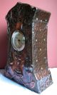 Arts & Crafts Hammered Copper Mantle Clock C 1910 Arts & Crafts Movement photo 3