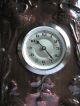 Arts & Crafts Hammered Copper Mantle Clock C 1910 Arts & Crafts Movement photo 4