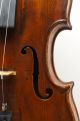 Very Old Antique German Violin C.  1800 - Very Good,  Very Dark Tone String photo 9