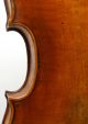 Very Old Antique German Violin C.  1800 - Very Good,  Very Dark Tone String photo 10