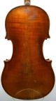 Very Old Antique German Violin C.  1800 - Very Good,  Very Dark Tone String photo 3
