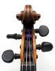 Very Old Antique German Violin C.  1800 - Very Good,  Very Dark Tone String photo 6
