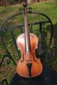 Antique Antonius Stradivarius Cremonasis Faciebat Anno 16?? Made In Germany 4/4 String photo 4