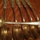Vintage Silverplate 6 Ornate Fruit Spoons Rogers 1920s Other photo 3