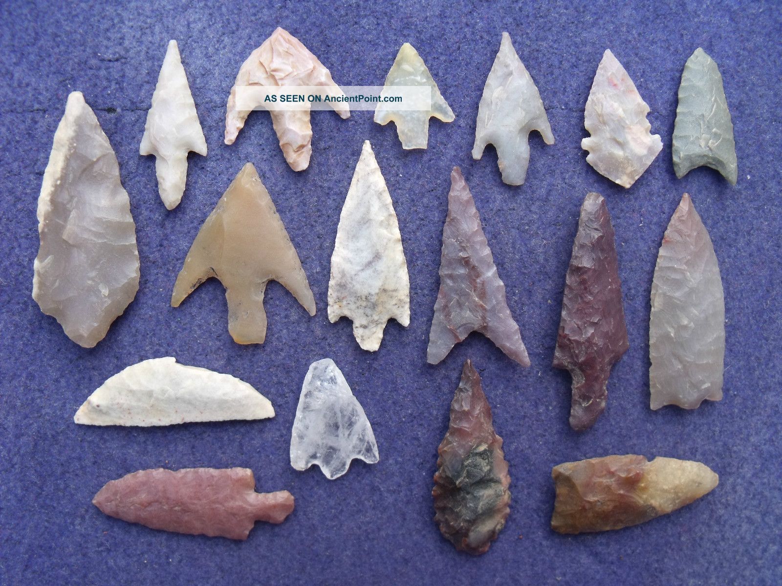 17 Select Sahara Neolithic Points And Tools Neolithic & Paleolithic photo
