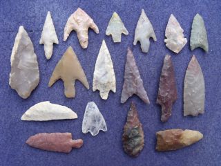 17 Select Sahara Neolithic Points And Tools photo