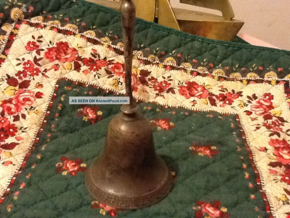 Amazing Unknown Silver Antique Bell.  Henry The 8 May Have Rung This Bell Other photo