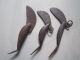 Antique Chinese Lron Fish Shape Knives 3 Other photo 2