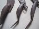 Antique Chinese Lron Fish Shape Knives 3 Other photo 4