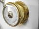 Vintages Schatz Ships Clock Royal Mariner Barometer Working Clocks photo 3