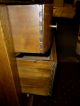 Antique Oak Dresser,  Bureau With Beveled Mirror Ornate Carvings,  Refinished Usa 1900-1950 photo 8