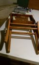 Antique Folding Wood Chair For Restore From Tellcity In.  Chair Maker Since1865 1900-1950 photo 6