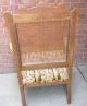 Antique Victorian Eastlake Chair Cane Upholstered 1800-1899 photo 8