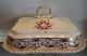Antique Hand Painted Old Bloor Derby Porcelain Covered Serving Dish Nr Tureens photo 3