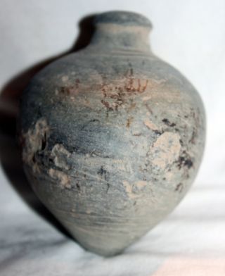 Rare Ancient Byzantine Ceramic War ' Greek Fire ' Hand Grenade 10th C.  Ad. photo
