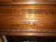 Antique D.  W.  Karns Hand Carved Mahogany Pump Organ From Southern Estate Keyboard photo 6