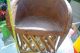 Vintage Mexican Equipale Chair With Tooled Indian Design In. Unknown photo 10