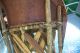 Vintage Mexican Equipale Chair With Tooled Indian Design In. Unknown photo 6