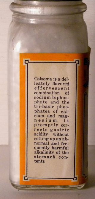 Calsoma 1910s Abbott Laboratories Unopened Contents photo
