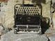 Vintage Royal Portable Typewriter Gloss Black White Glass Keys With Case Typewriters photo 8