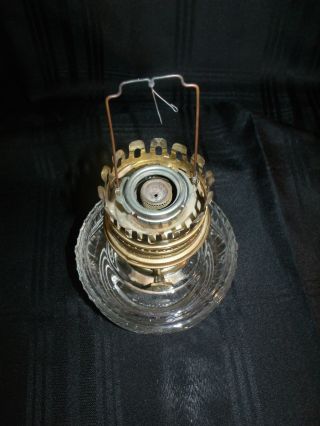 Antique Early American Kerosene Oil Lamp photo
