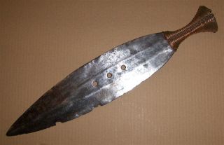 Congo Old African Knife Ancien Couteau D ' Afrique Ngala Afrika Africa Kongo Sword photo