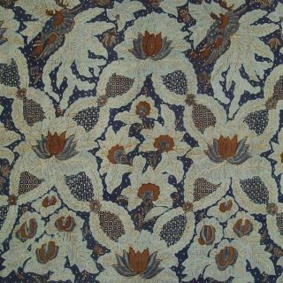 Vintage Indonesian Javanese Batik Fabric Textile Long Clothes Wax Dye Jarit Bx51 photo