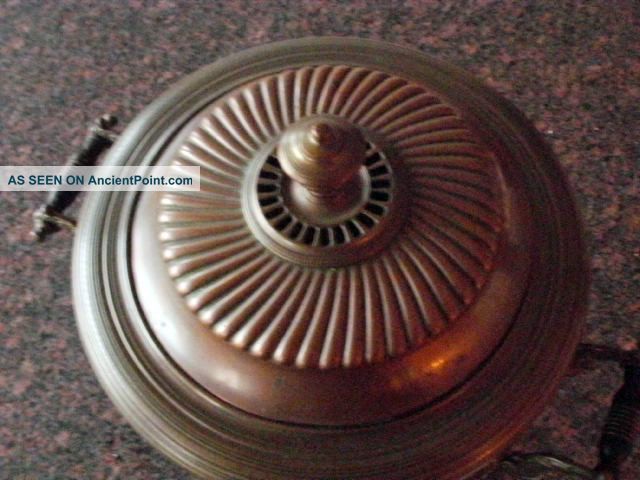 19th Century English Victorian Samovar Valued By Antique Appraiser Wayne Pratt Metalware photo