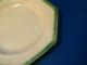 Leeds Feather Edge Pearlware Creamware Octagonal Plate Green 18th Century 1790 Other photo 3